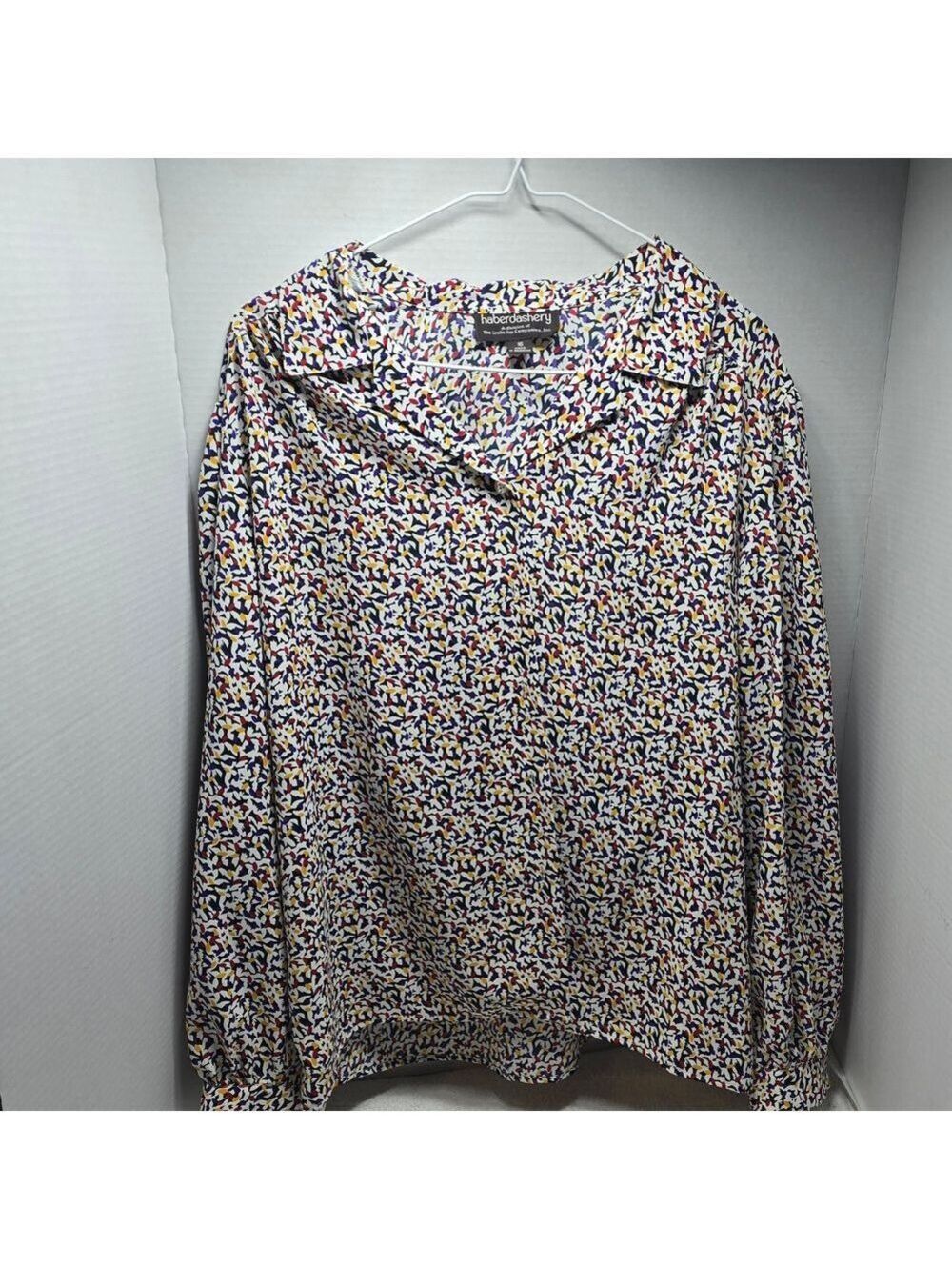 Colorful Patterned Women's Blouse
